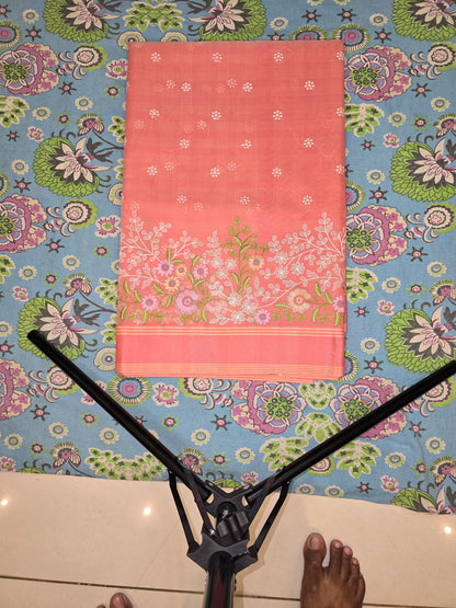 Pink Banarsi Kota Saree