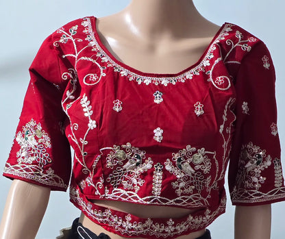 White Ghatchola design Saree