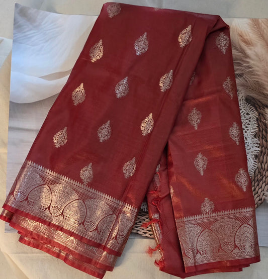 Banana Silk Banarsi saree