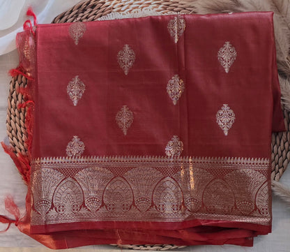 Banana Silk Banarsi saree