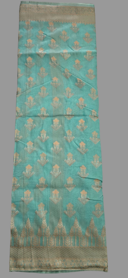 Light green Linen Sarees