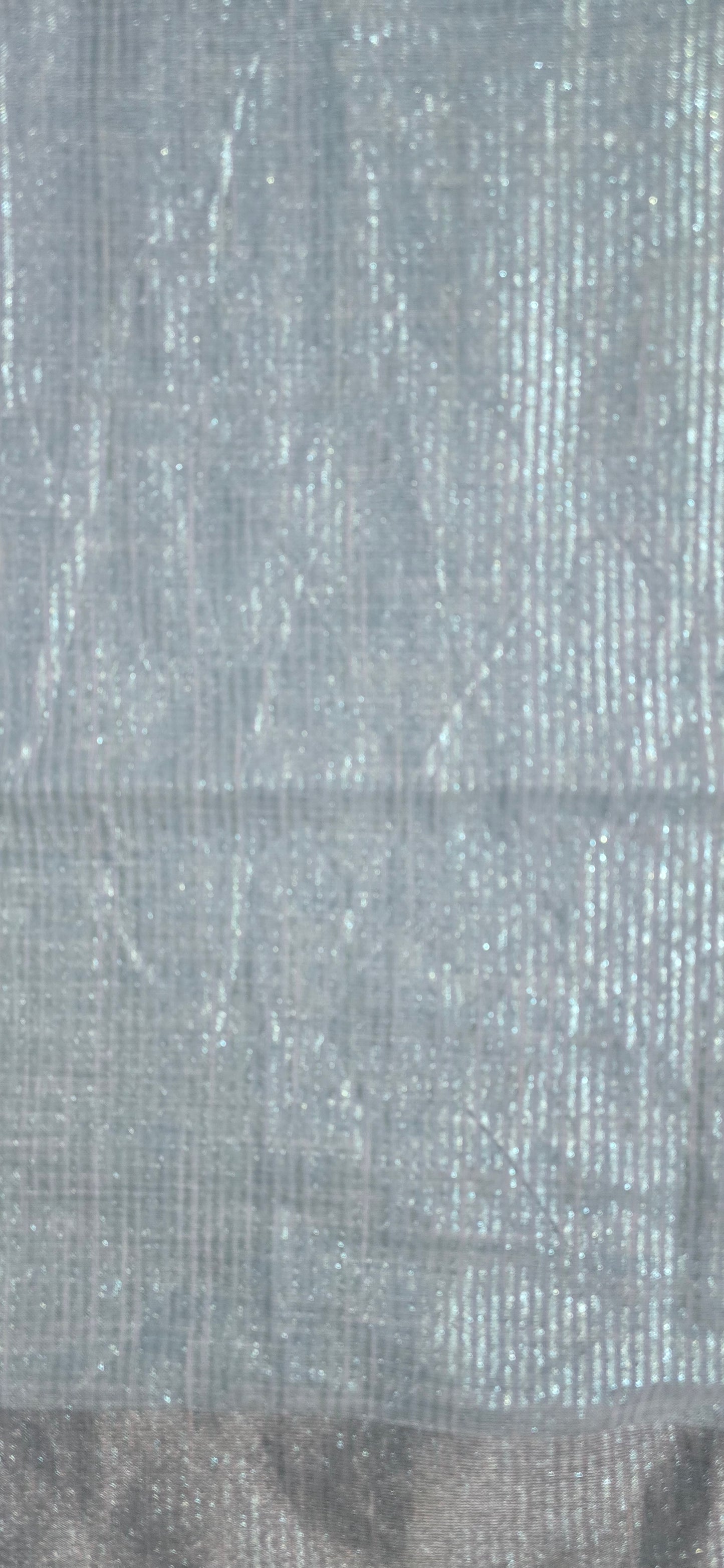 Blue Striped linen Saree