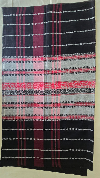 Black and Grey Saree