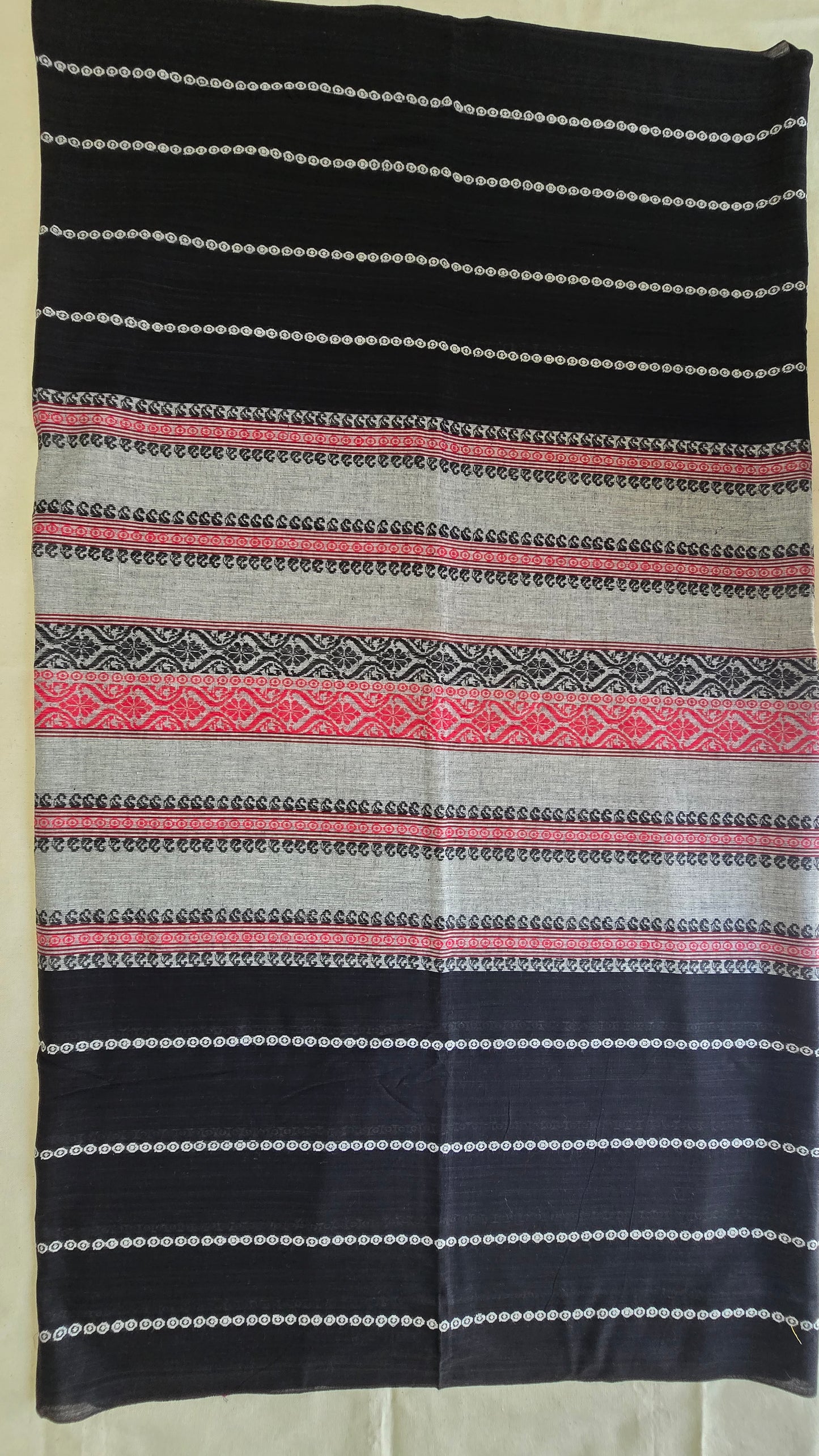 Black and Grey Saree
