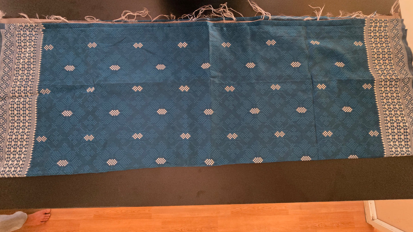Blue Silk Saree