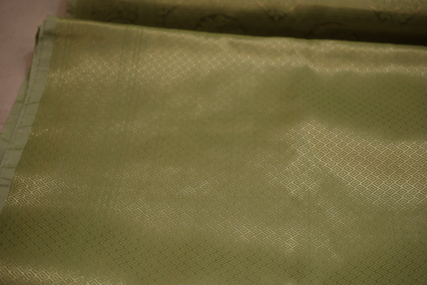 Green Banarsi Katan Silk Saree