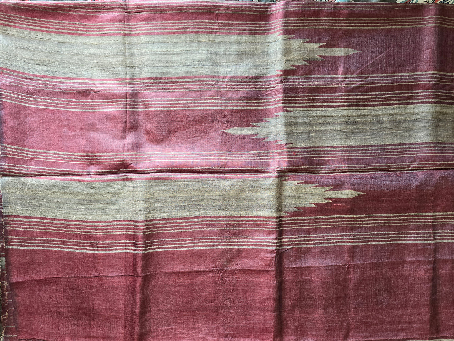 Brown Bangalore Silk Saree