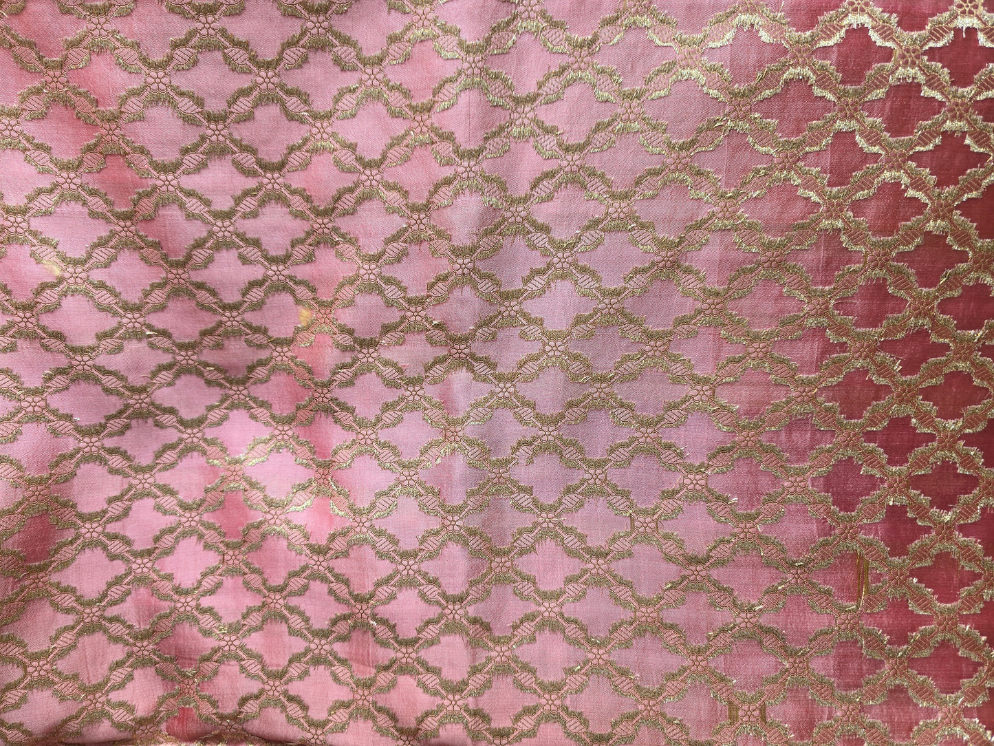 Pink Pure Mashru Rangkart Saree